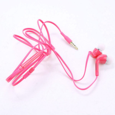 Слушалки Слушалки с кабел и микрофон  Слушалки хендсфрий / handsfree за Samsung и други розови